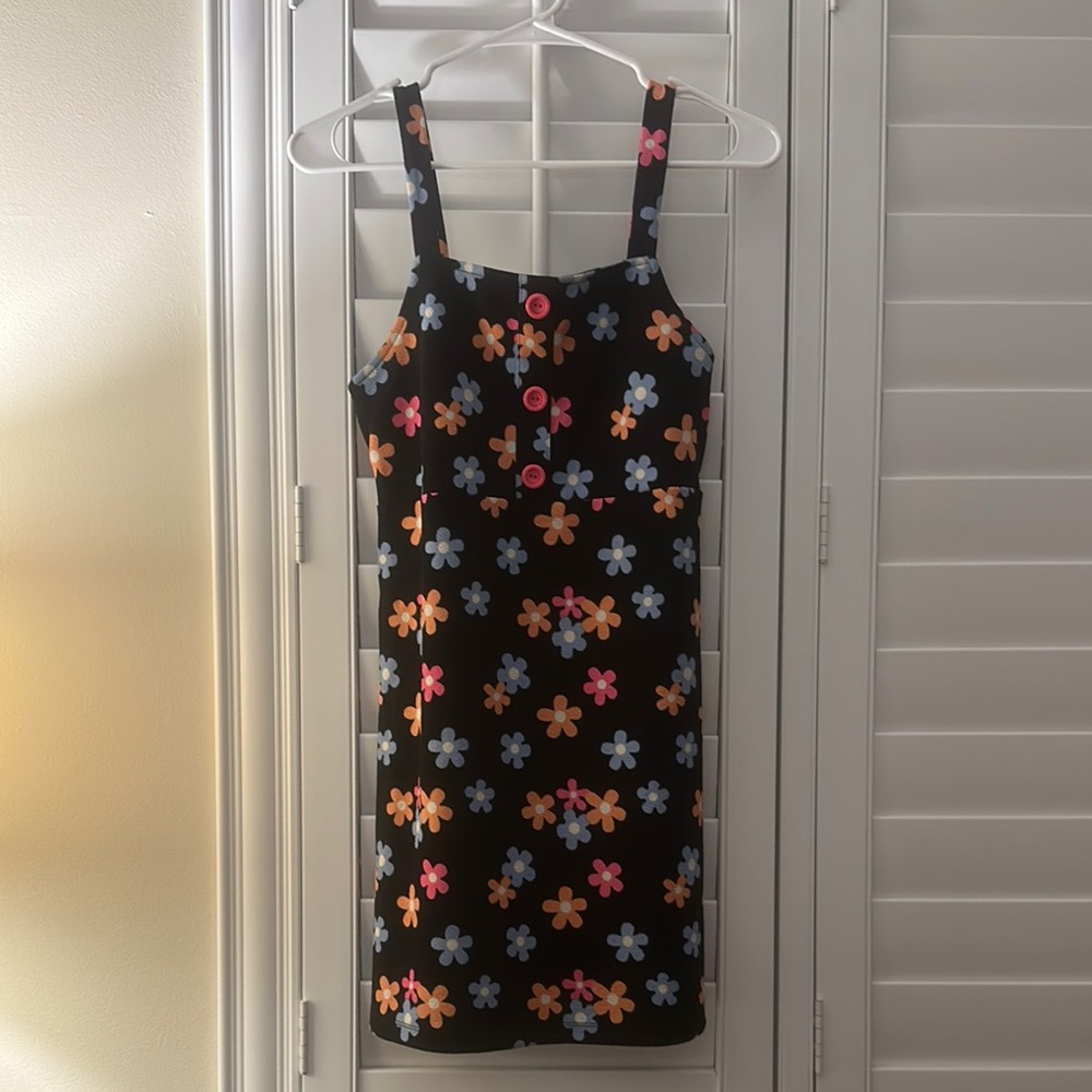 Girls Jenna and Jessie floral print dress